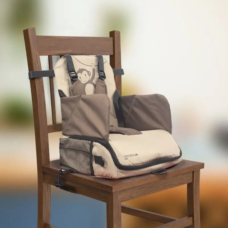 Seggiolone da viaggio pieghevole Mobiclinic Monkey Beige