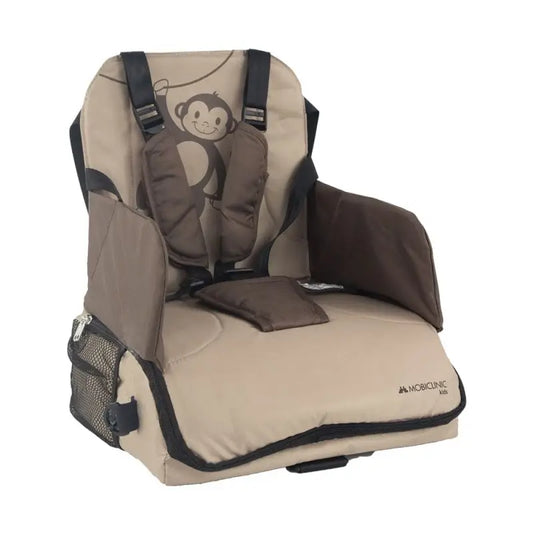 Seggiolone da viaggio pieghevole Mobiclinic Monkey Beige