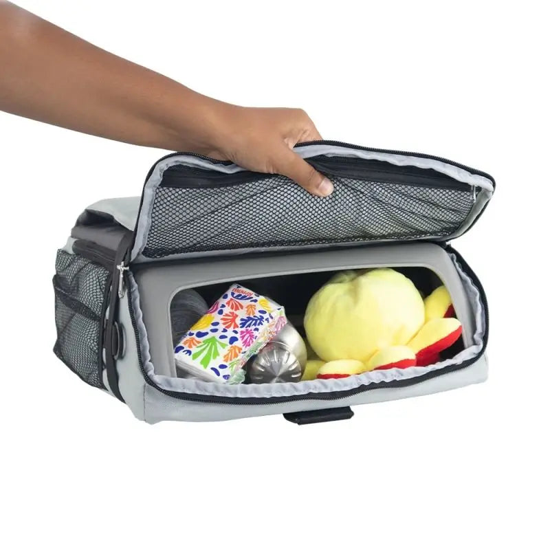 Seggiolone da viaggio pieghevole Mobiclinic Monkey Grigio