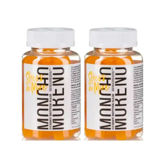 Moncho Moreno Gummy Stress No More, Confezione 2 x 60 unità