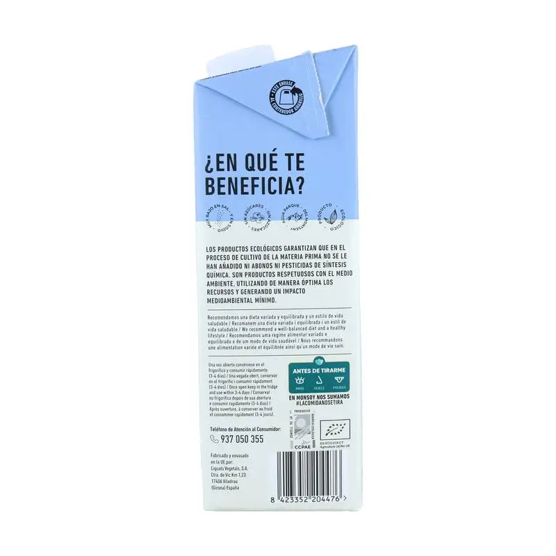 Monsoy Bevanda Vegetale Biologica alla Mandorla 1Lt 6Pz.