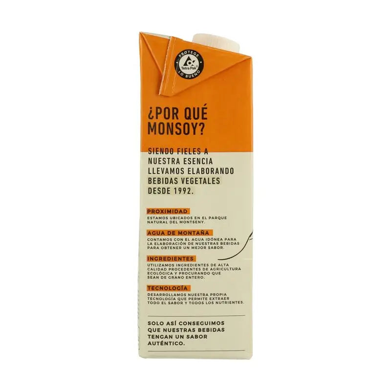 Bevanda vegetale all'avena Monsoy 1Lt 6Pz. Bio