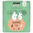 Pannolini per bambini Moomin taglia 4 , 42 unità