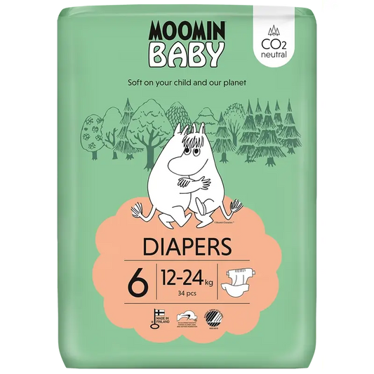 Pannolini per bambini Moomin taglia 6 , 34 unità