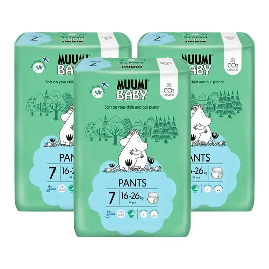Pannolini da allenamento per bambini Moomin taglia 7, 3 x 34 unità