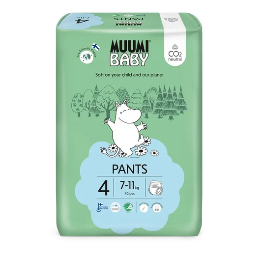 Pannolini da allenamento Moomin Baby taglia 4 , 40 pezzi.
