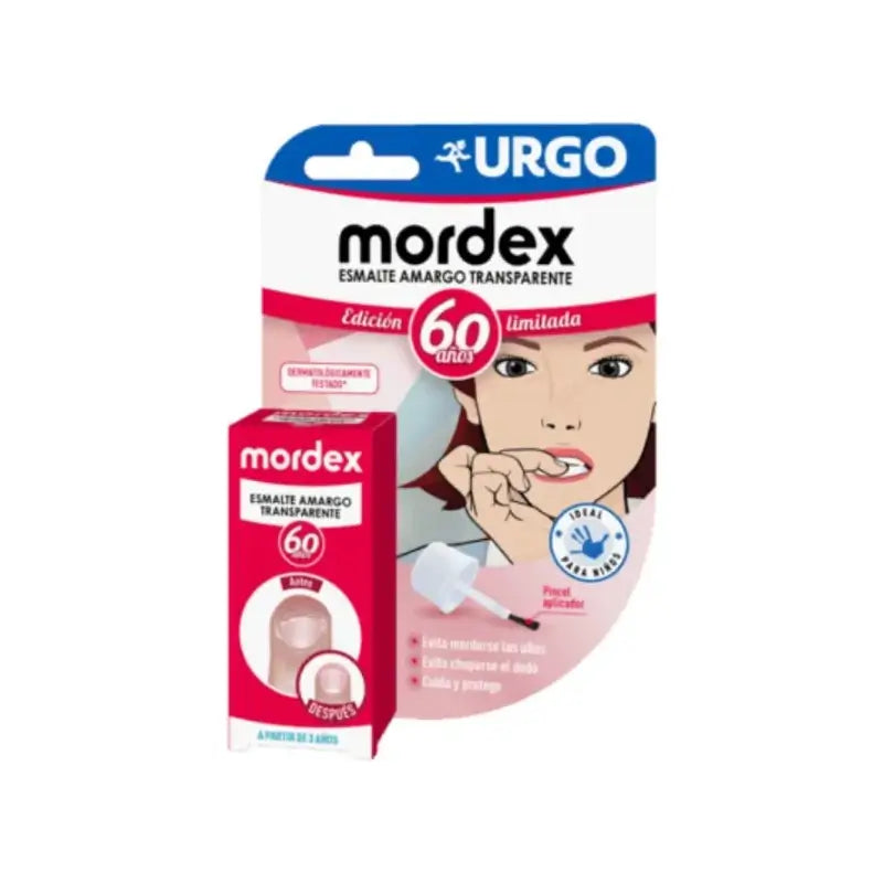 Mordex - Smalto trasparente amaro - Flacone da 9 ml