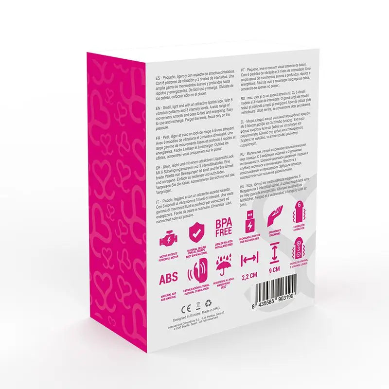 Moressa Ivy Vibratore da viaggio Stimolatore Rosa