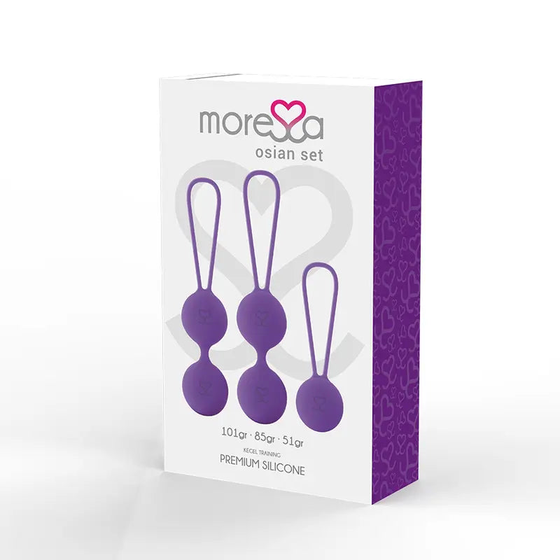Moressa Osian Set Silicone Premium Lila