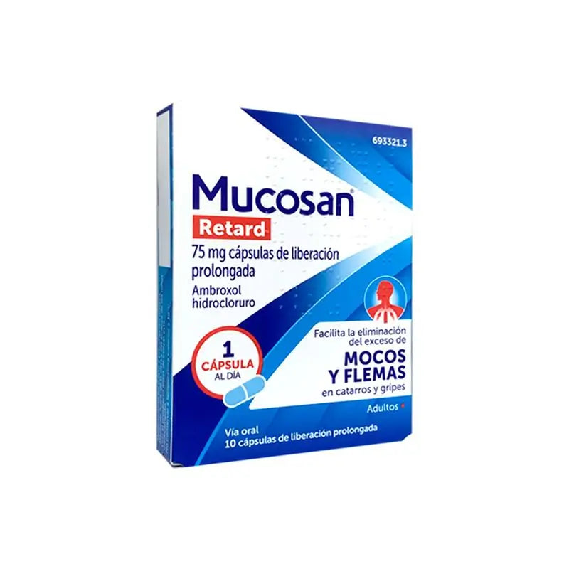Mucosan Retard 75Mg a rilascio prolungato, 10 capsule