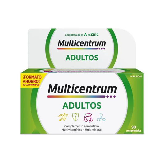 Multicentrum Integratore alimentare multivitaminico per adulti, 90 compresse