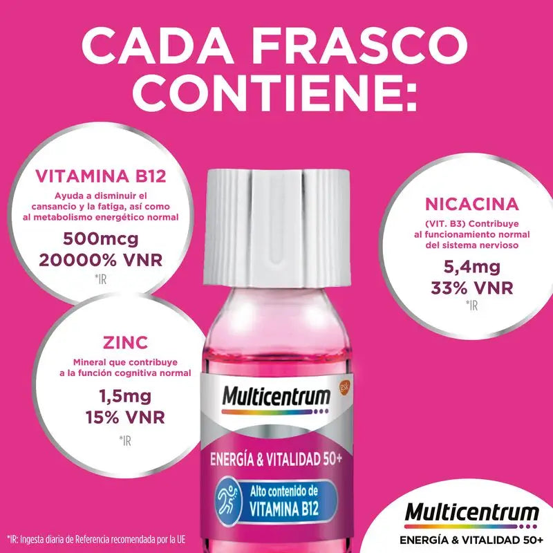 Multicentrum Energia e Vitalità 50+, 30 fiale