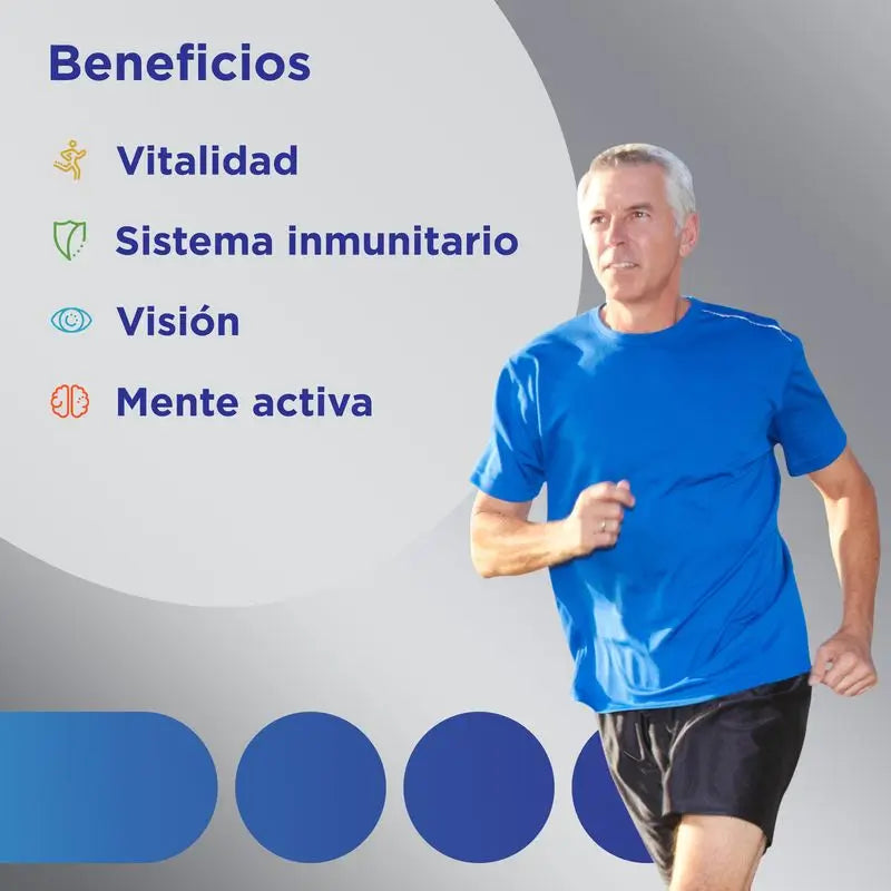 Multicentrum Uomo 50+ Integratore alimentare multivitaminico, 90 compresse