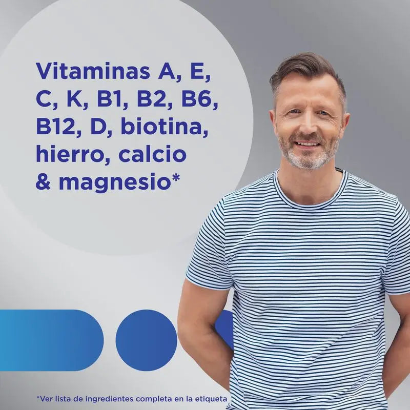Multicentrum Uomo 50+ Integratore alimentare multivitaminico, 90 compresse