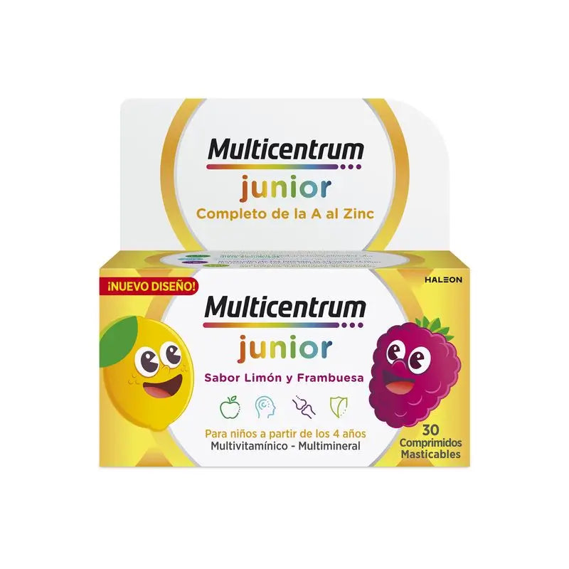 Multicentrum Junior Multivitaminico + 4 anni, 30 Compresse