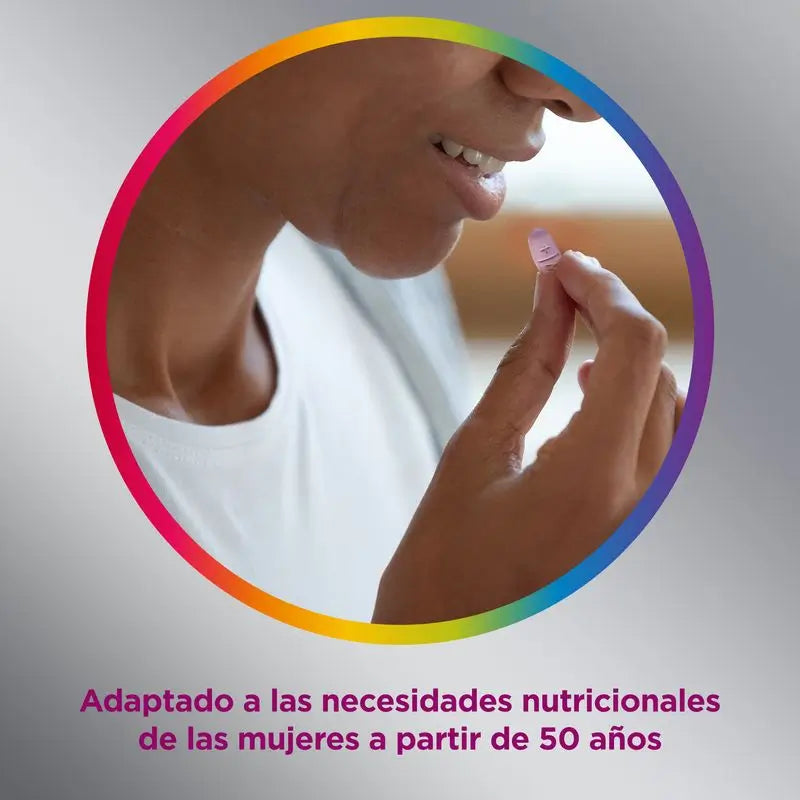 Multicentrum Donna 50+ Integratore alimentare multivitaminico, 30 compresse