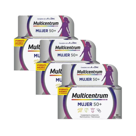 Multicentrum Donna 50+ Multivitaminico, 3X90 Compresse