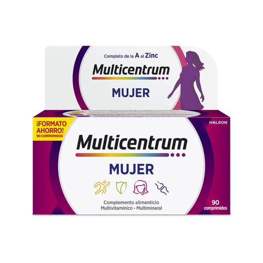 Multicentrum Donna Integratore alimentare multivitaminico, 90 compresse