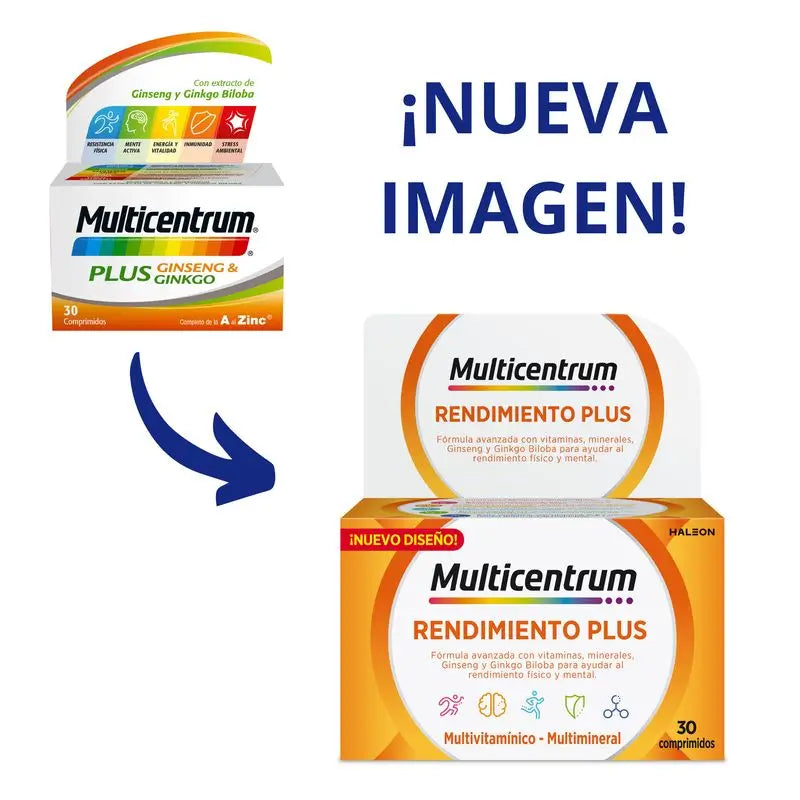 Multicentrum Performance Plus Multivitaminico, 30 compresse
