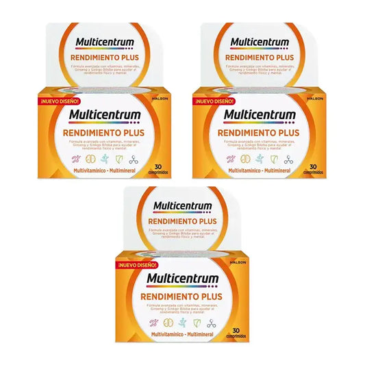 Multicentrum Performance Plus Multivitaminico Confezione 3 x 30 Compresse