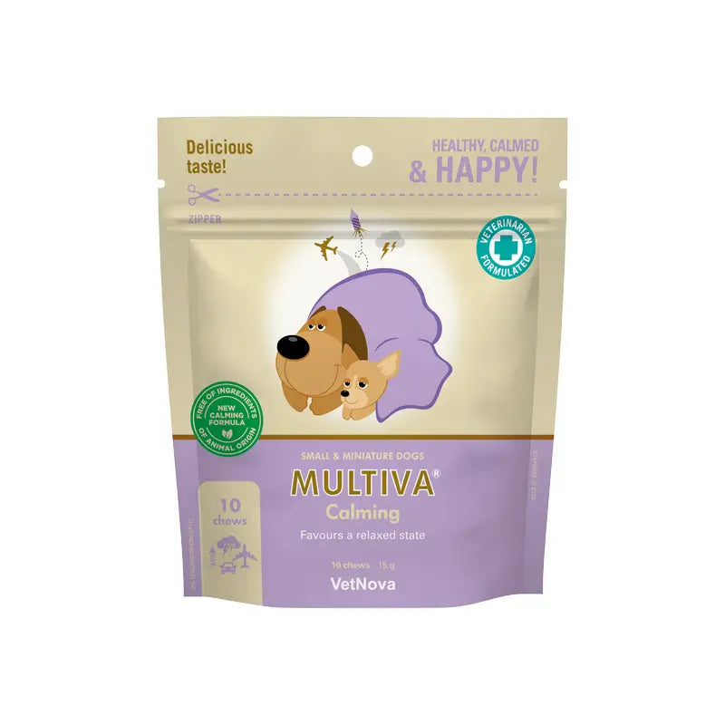 Multiva Calming per cani di piccola taglia e miniatura, 10 bocconcini