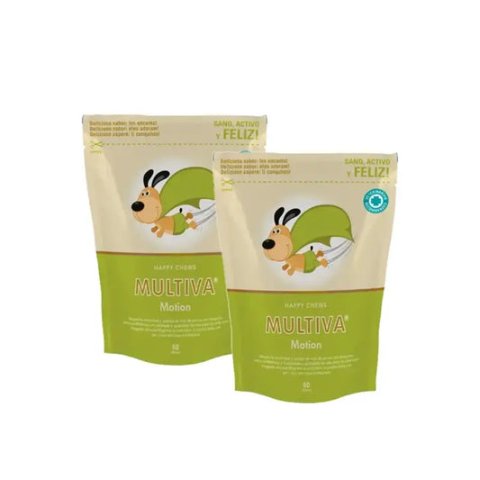 Multiva Calming per cani di taglia piccola e miniatura, 30 bocconcini, confezione da 2