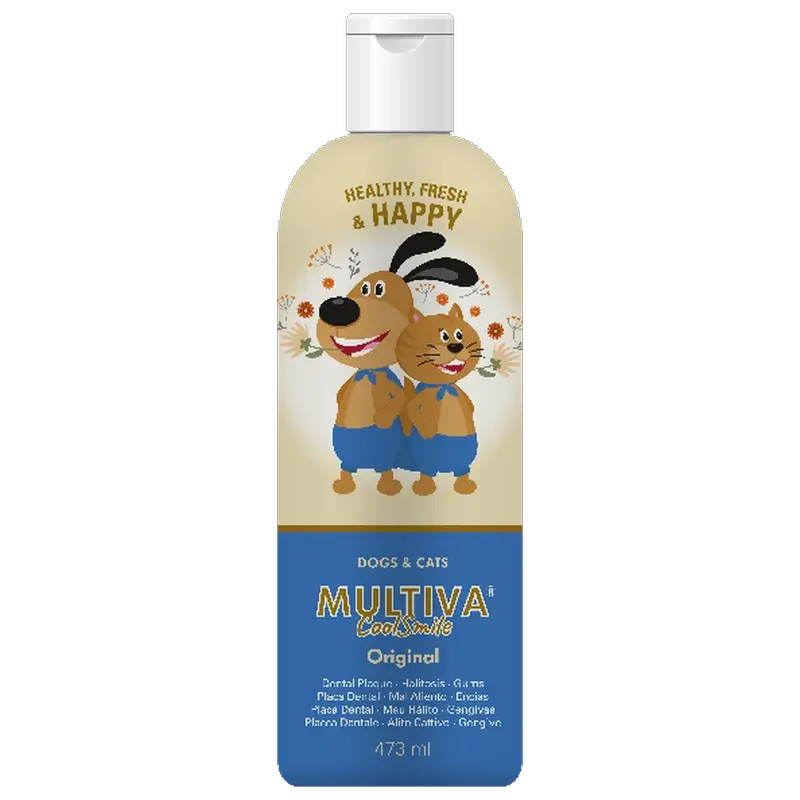 Multiva CoolSmile Original Soluzione orale per cani e gatti, 473 ml
