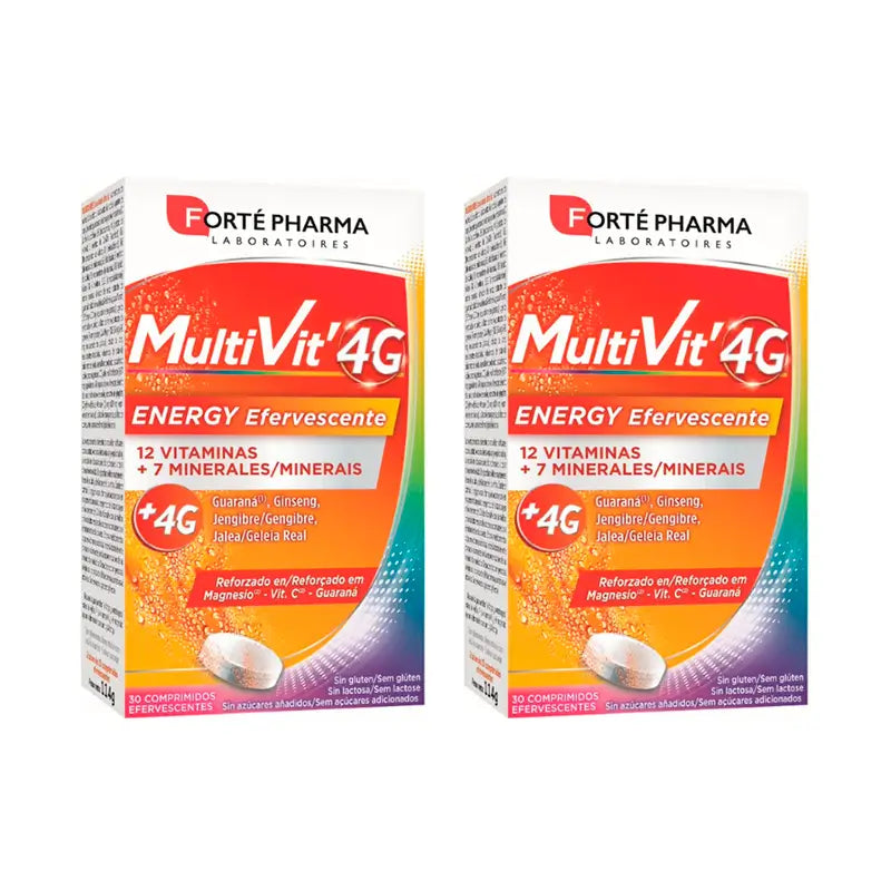 Multivit Duplo 4 gr Energia Eferv