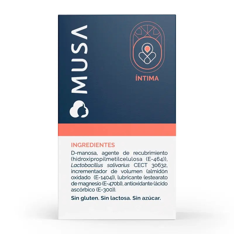 Musa Cistilact Cistite probiotica, 30 capsule