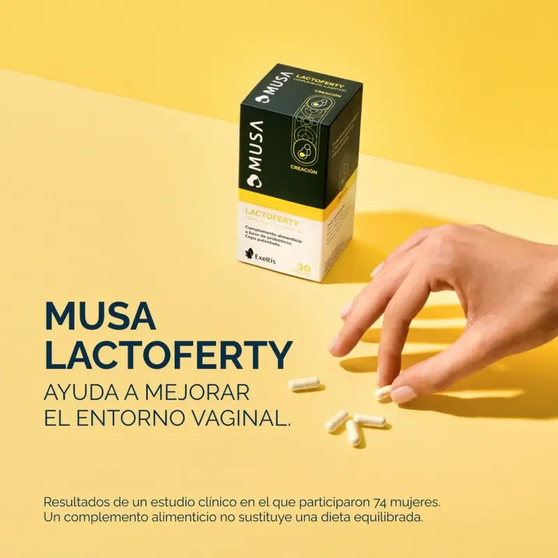 Musa Duplo Lactoferty Probiotic Fertility , 2 x 30 capsule