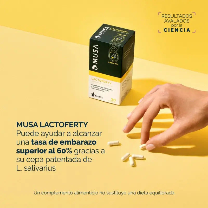 Musa Duplo Lactoferty Probiotic Fertility , 2 x 30 capsule