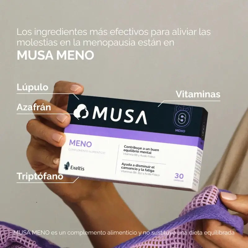 Musa Duplo Integratore alimentare per la menopausa , 2 x 30 capsule