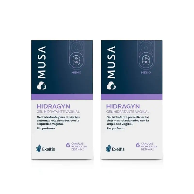 Musa Hydragin Vaginal Moisturiser, 2x6 Cannulas