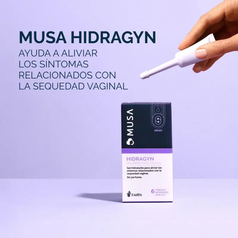 Musa Hydragin Idratante vaginale, 2x6 cannule