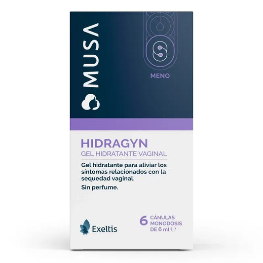 Musa Hydragin Idratante vaginale, 6 cannule