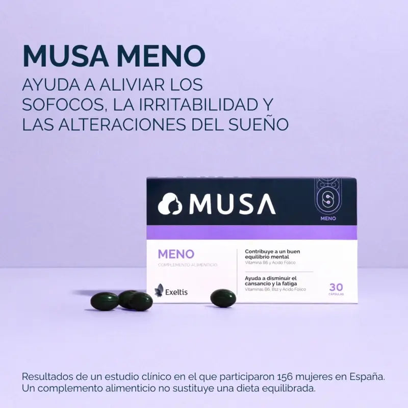 Musa Integratore alimentare per la menopausa, 30 capsule