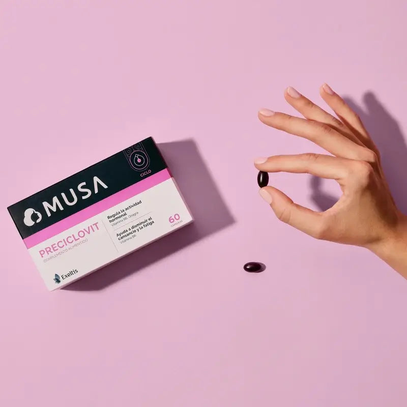 Musa Preciclovit Premestruale, 60 capsule