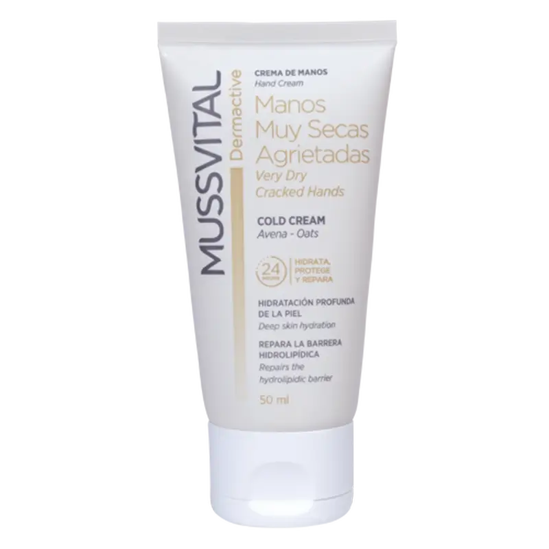 Mussvital Crema Mani Secche Dermattiva, 50 ml