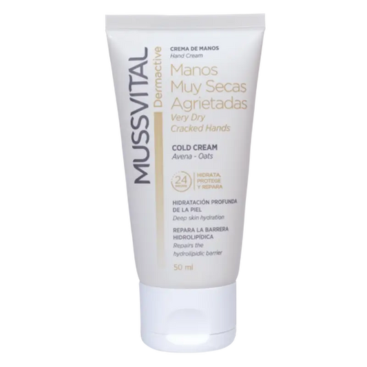 Mussvital Crema Mani Secche Dermattiva, 50 ml