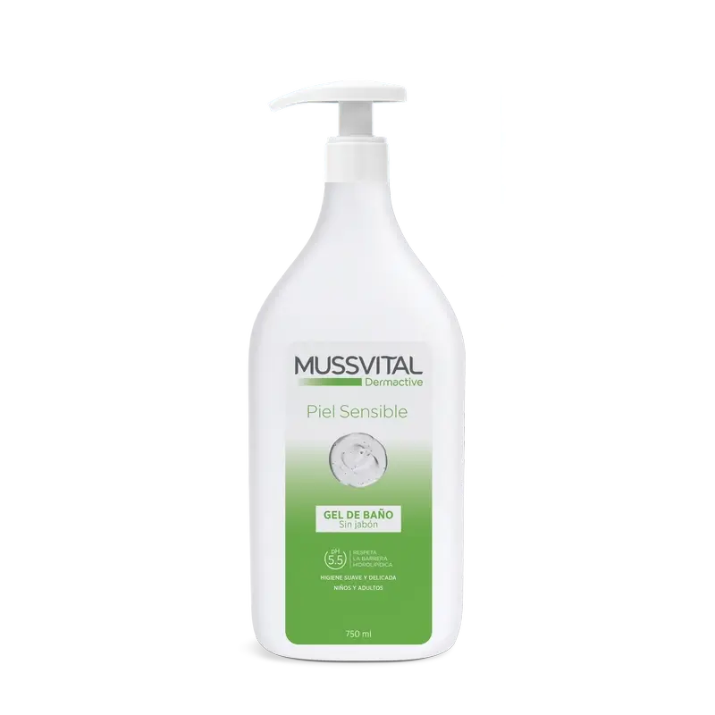 Mussvital Dermactive Gel Pelle Sensibile , 750 ml