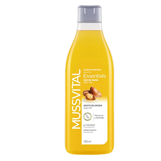 Mussvital Essentials Argan Oil Bath Gel 750 ml