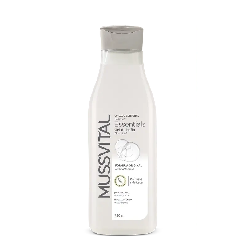 Mussvital Essentials Gel da bagno originale, 750 ml