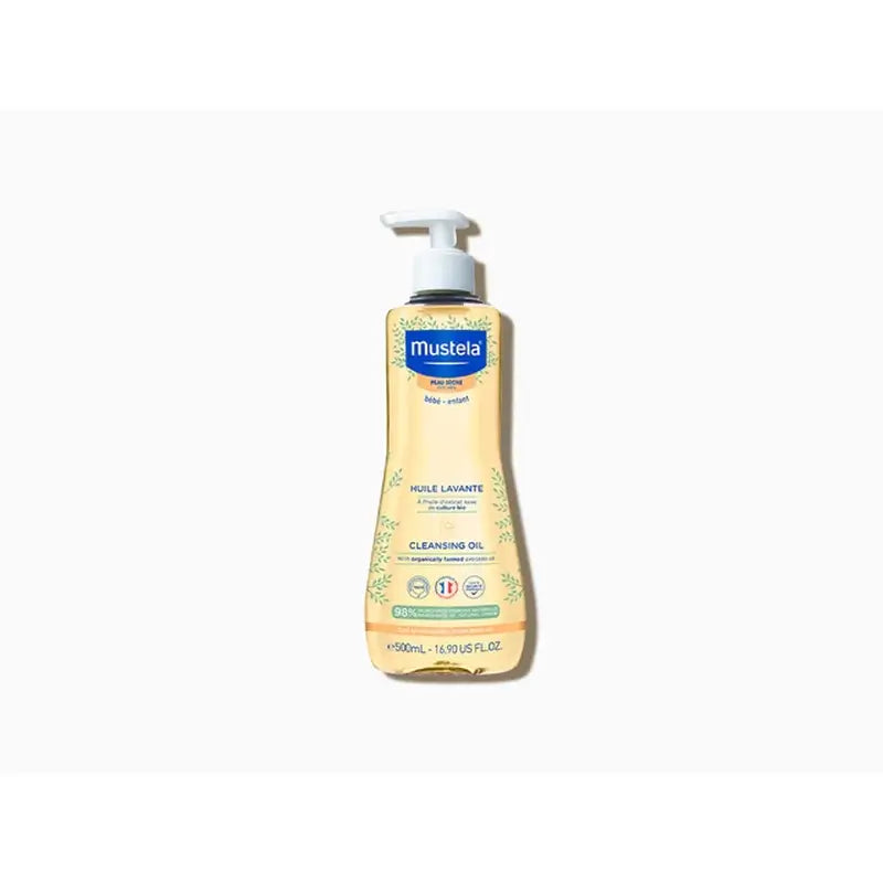 Mustela Olio bagno e doccia per pelli secche , 500 ml