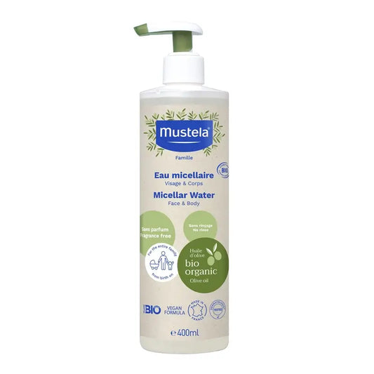 Acqua micellare biologica Mustela, 400 ml