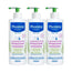 Mustela Linimento per l'igiene dei bambini, confezione da 3 x 400 ml