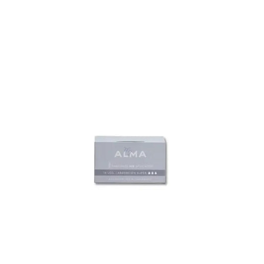 Myalma 100% cotone organico assorbenti senza applicatore Super , 14 unità