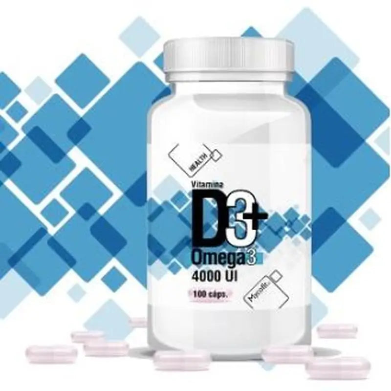 Mycofit Vitamin D3 4000Ui+Omega 3 100Caps.