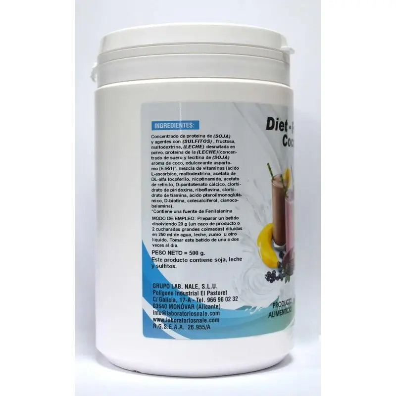 Frullato di cocco Nale Diet Food 500Gr