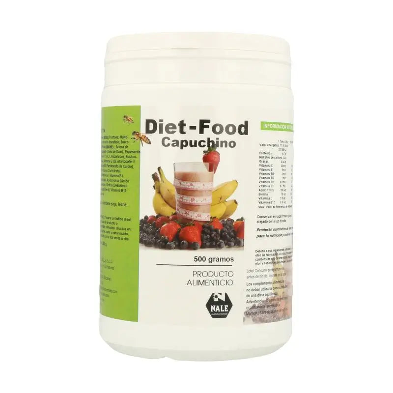 Nale Diet Food Cappuccino Shake aromatizzato 500Gr