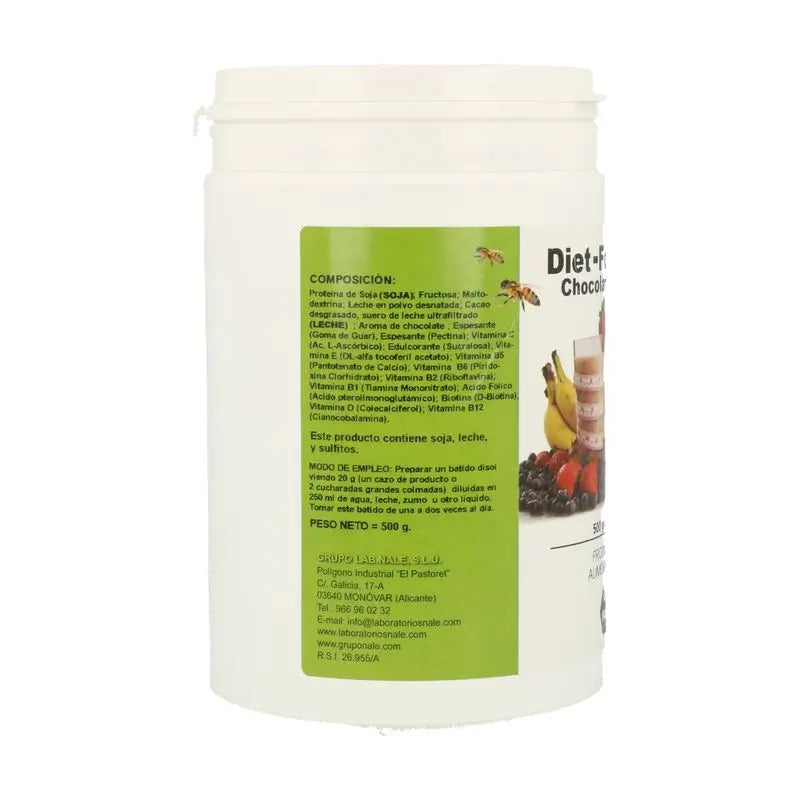 Nale Diet Food - Frullato aromatizzato al cioccolato 500 gr.